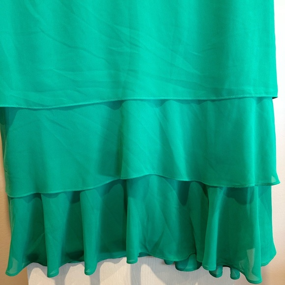 Ralph Lauren Green Layered Women's Dress - Picture 5 of 5